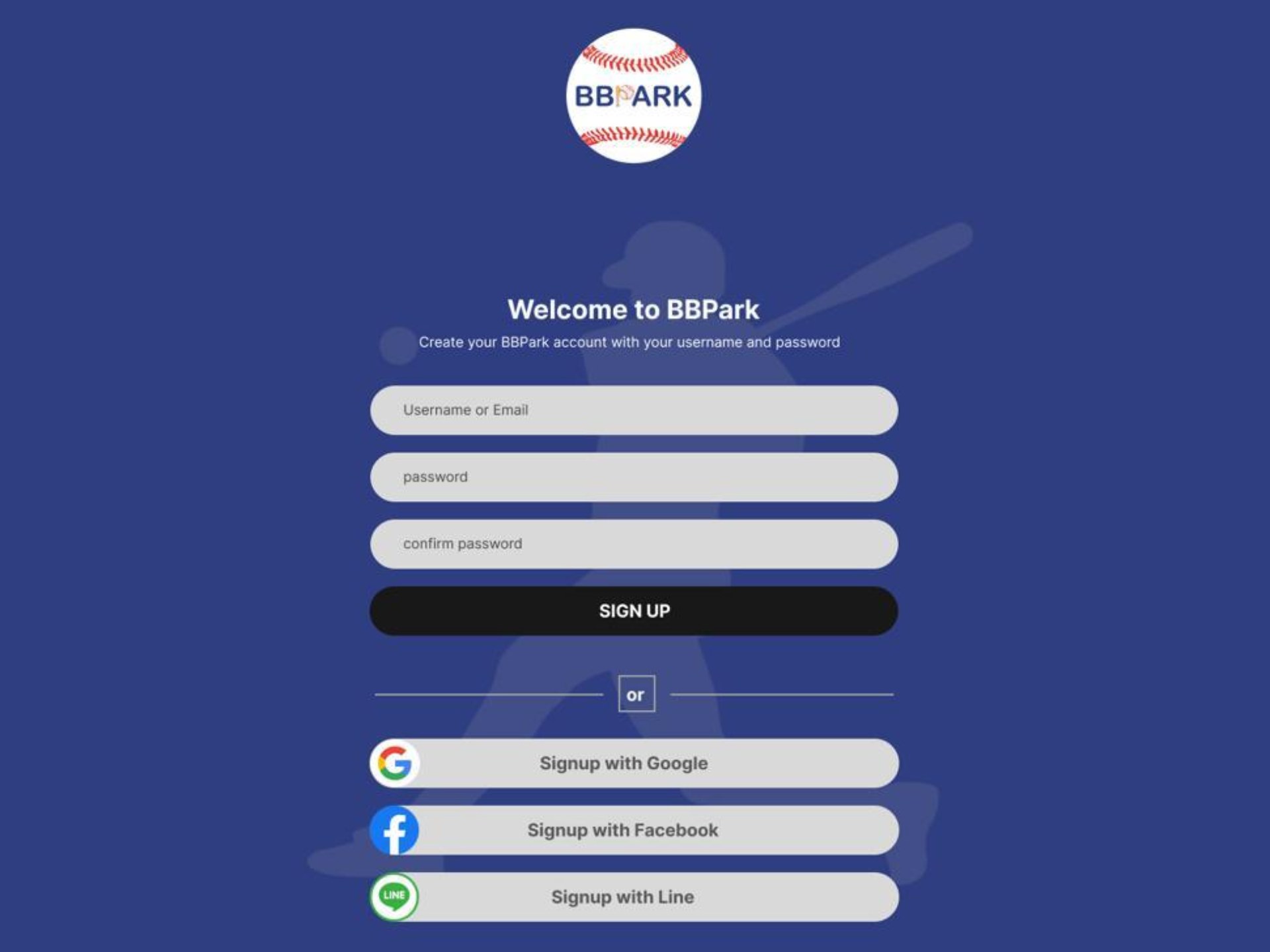 BBPark — Baseball Management System